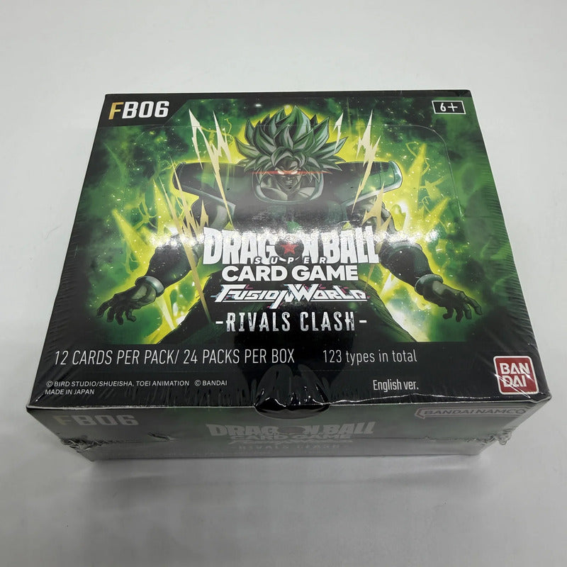 dragon ball rivals clash booster box Dragon Ball Fusion World Fb06 Rivals Clash Booster Box Caja Rivals Cla –  Guasón Games