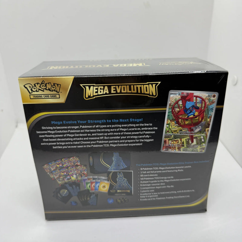 Pokemon Tcg Mega Evolution Etb Elite Trainer Box Sellado Mega Evolutio ...