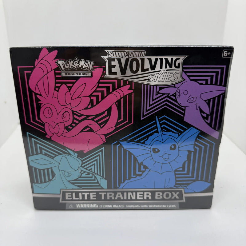 Pokemon Tcg Evolving Skies Etb Elite Trainer Box Sellado Evolving Skie ...